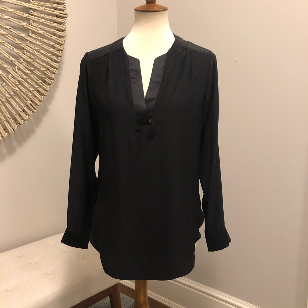 Amanda Uprichard 100%s silk top